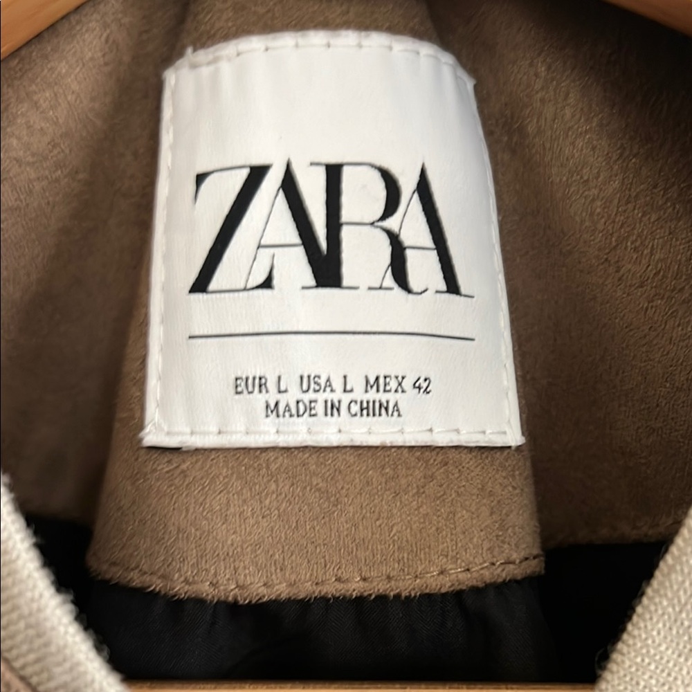 Zara Brown Suede Lightweight Jacket -Men - image 2